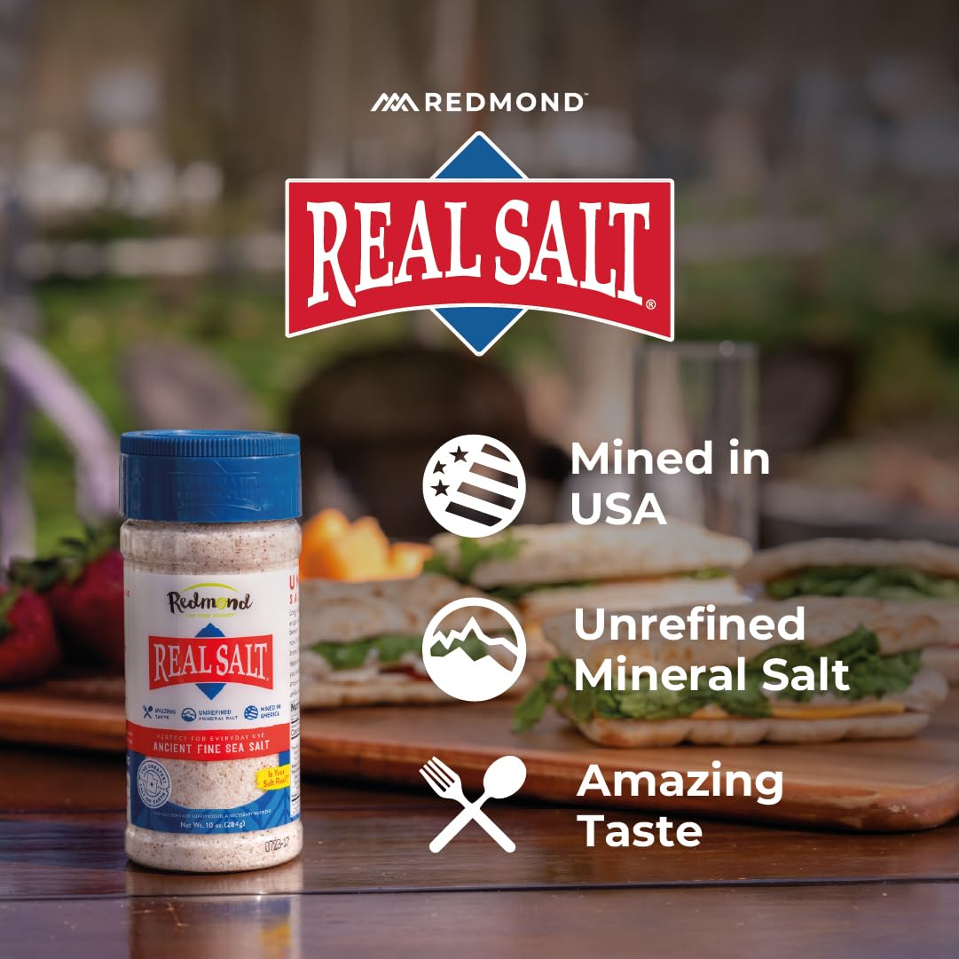 Redmond Real Salt Ancient Fine Sea Salt - 16 oz view 3