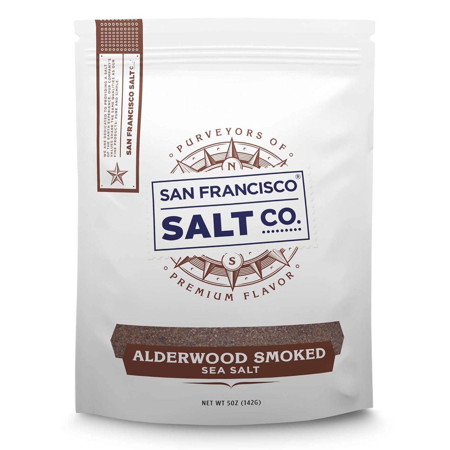 Alderwood Smoked Sea Salt - 5 oz