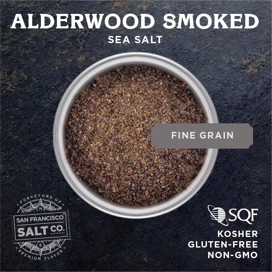 Alderwood Smoked Sea Salt - 5 oz view 3
