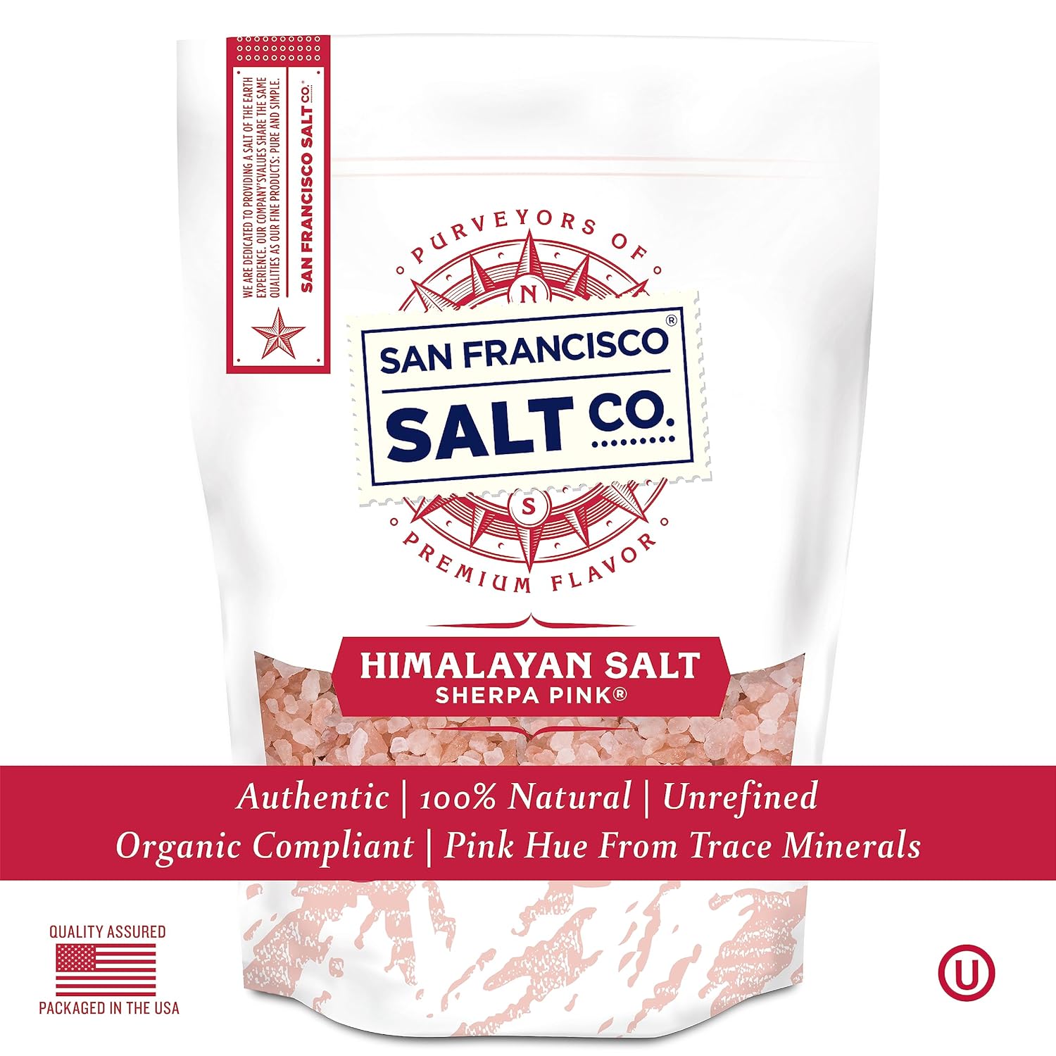Sherpa Pink Himalayan Salt Coarse Grain - 5 lbs view 3