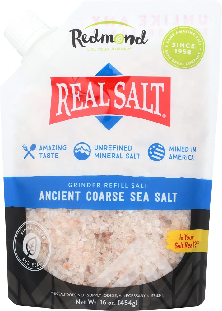 Redmond Real Salt Coarse Sea Salt - 16 oz