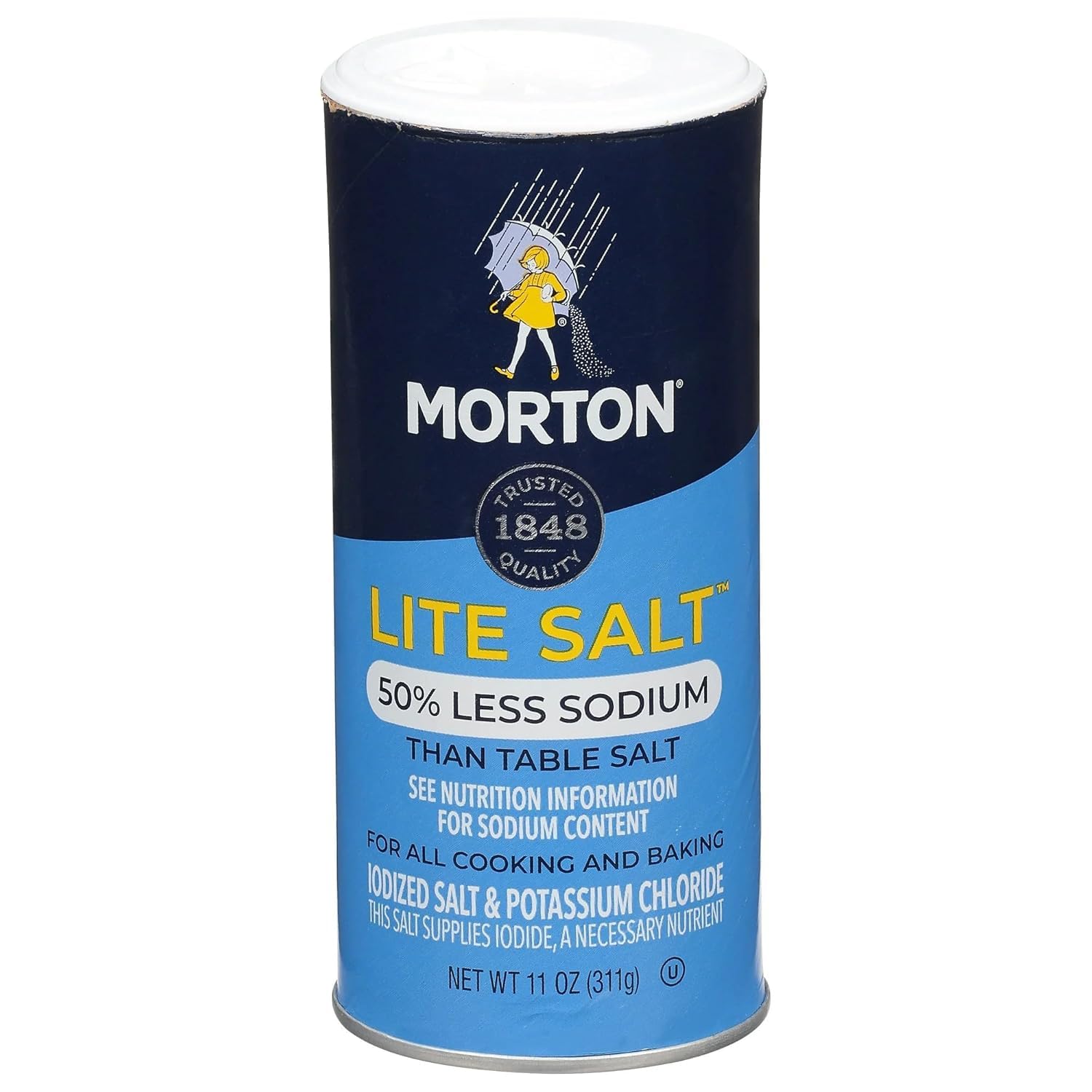 Morton Lite Salt 12-Pack - 11 oz each view 2