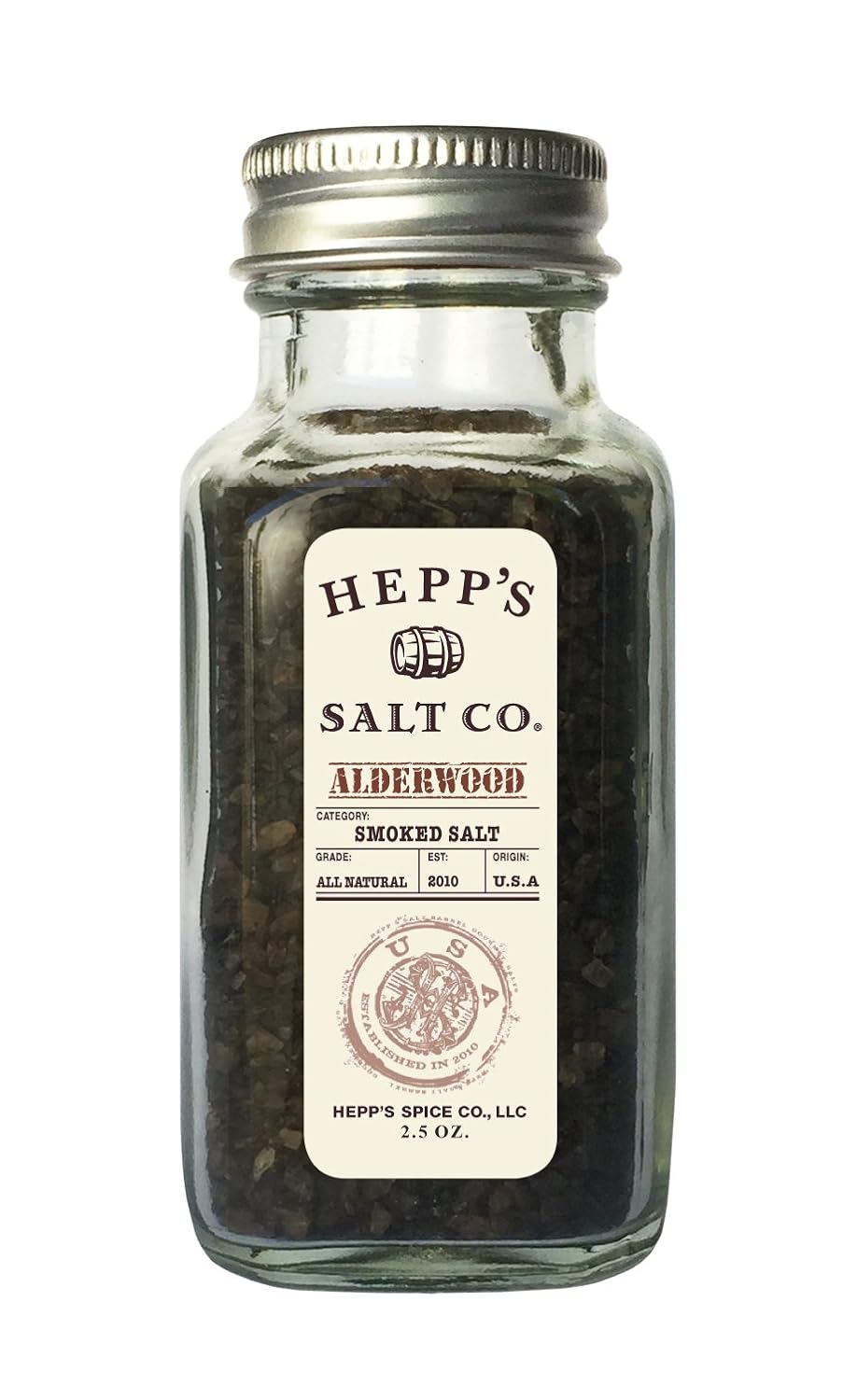 Hepps Salt Co. Alderwood Smoked - 2.5 oz