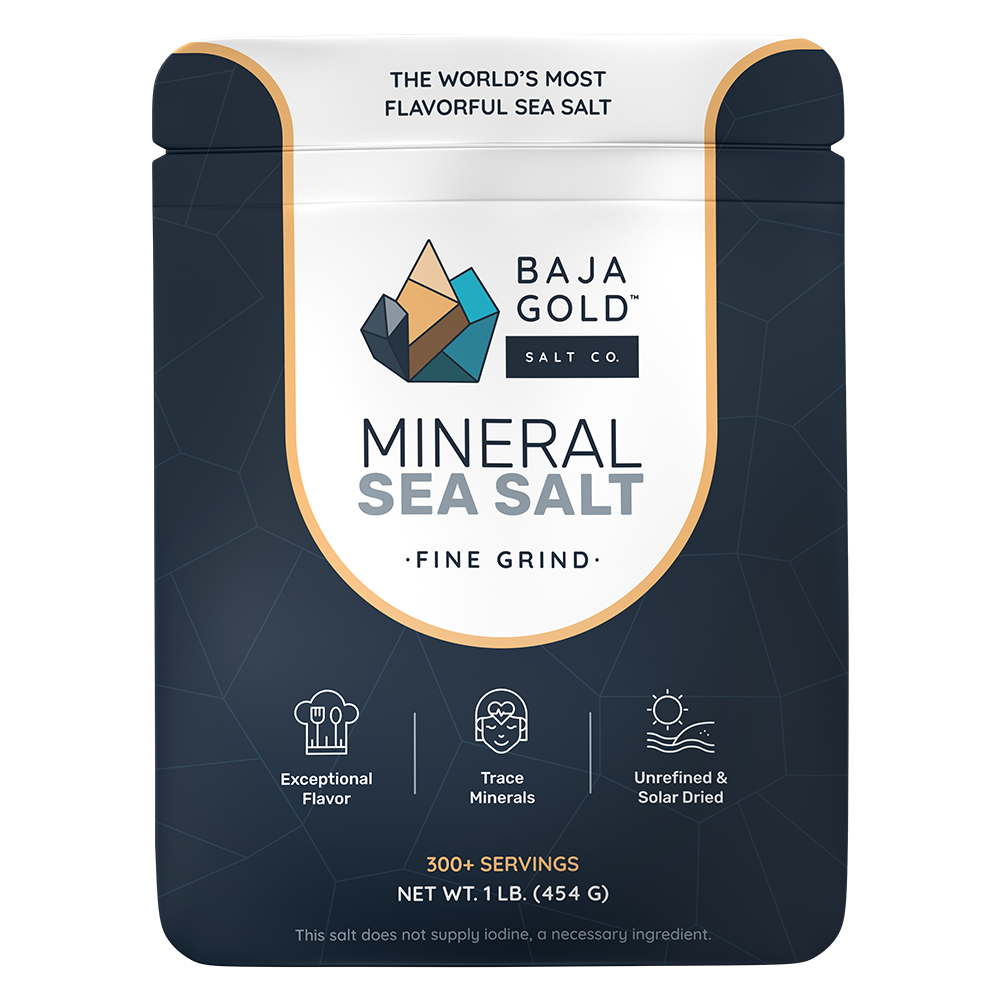 Baja Gold Mineral Sea Salt - Fine