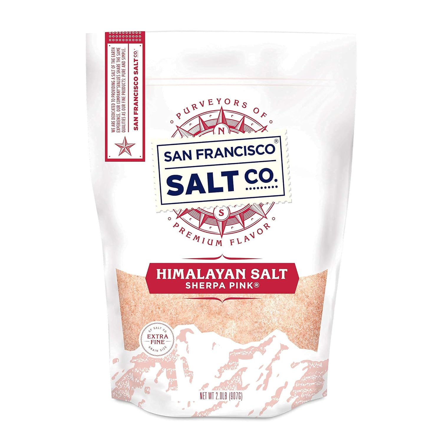 Sherpa Pink Extra-Fine Himalayan Salt - 2 lbs
