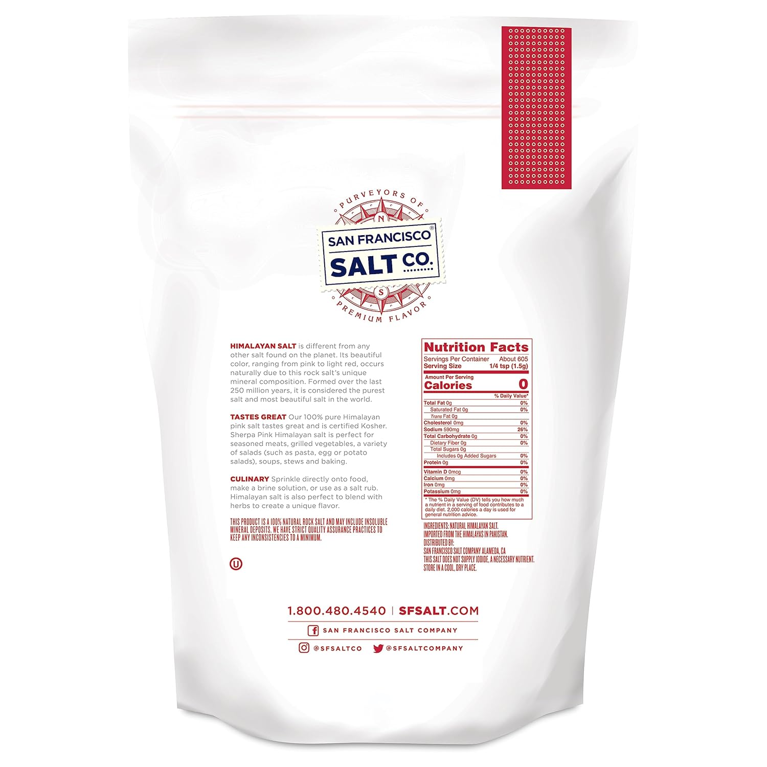 Sherpa Pink Extra-Fine Himalayan Salt - 2 lbs view 2