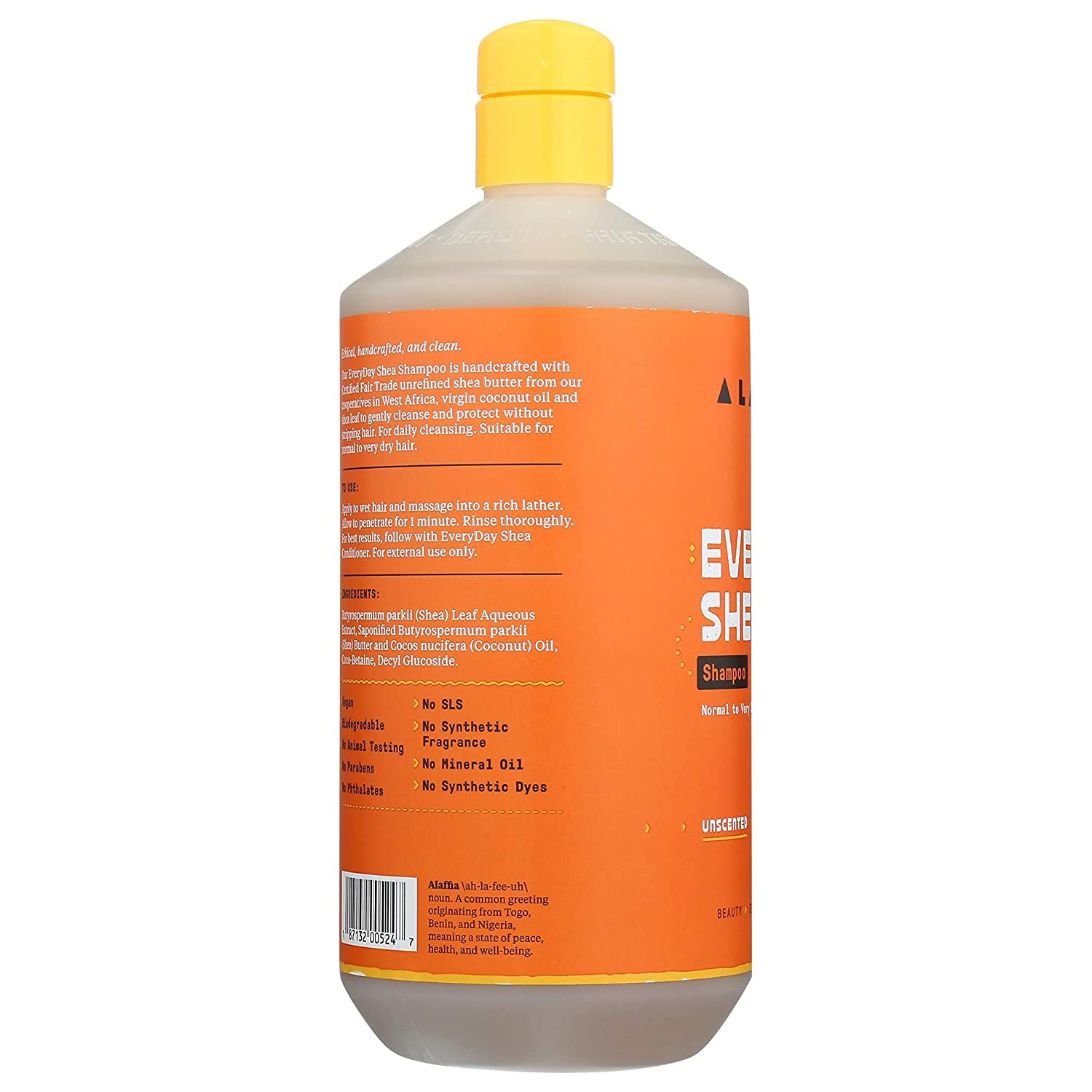 Alaffia EveryDay Shea Shampoo view 2