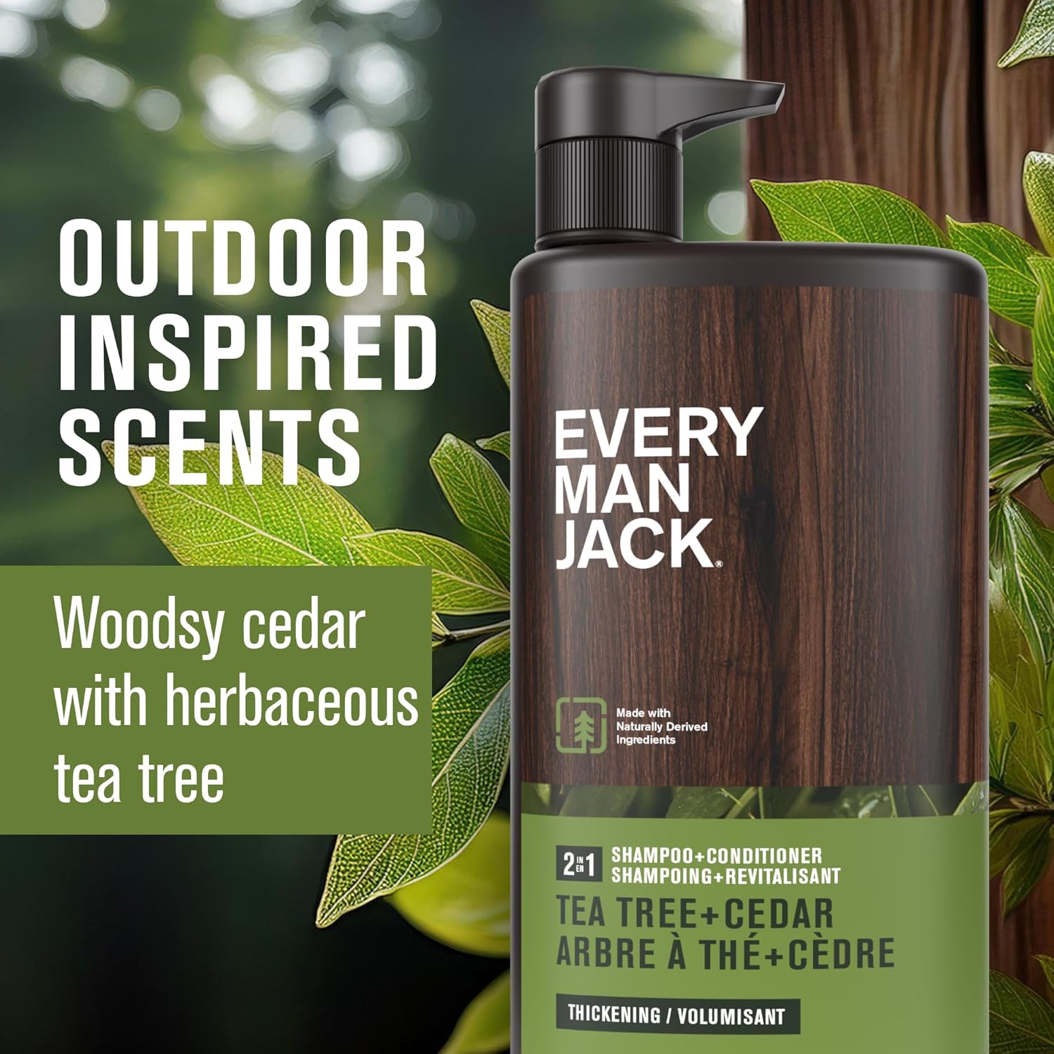 Every Man Jack 2-in-1 Tea Tree Shampoo view 3