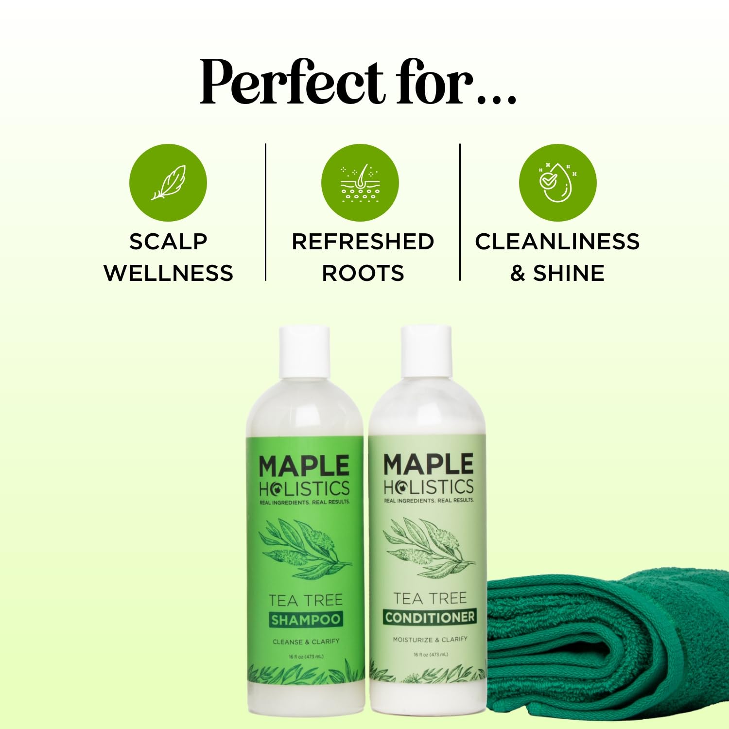 Tea Tree Shampoo and Conditioner Set view 3