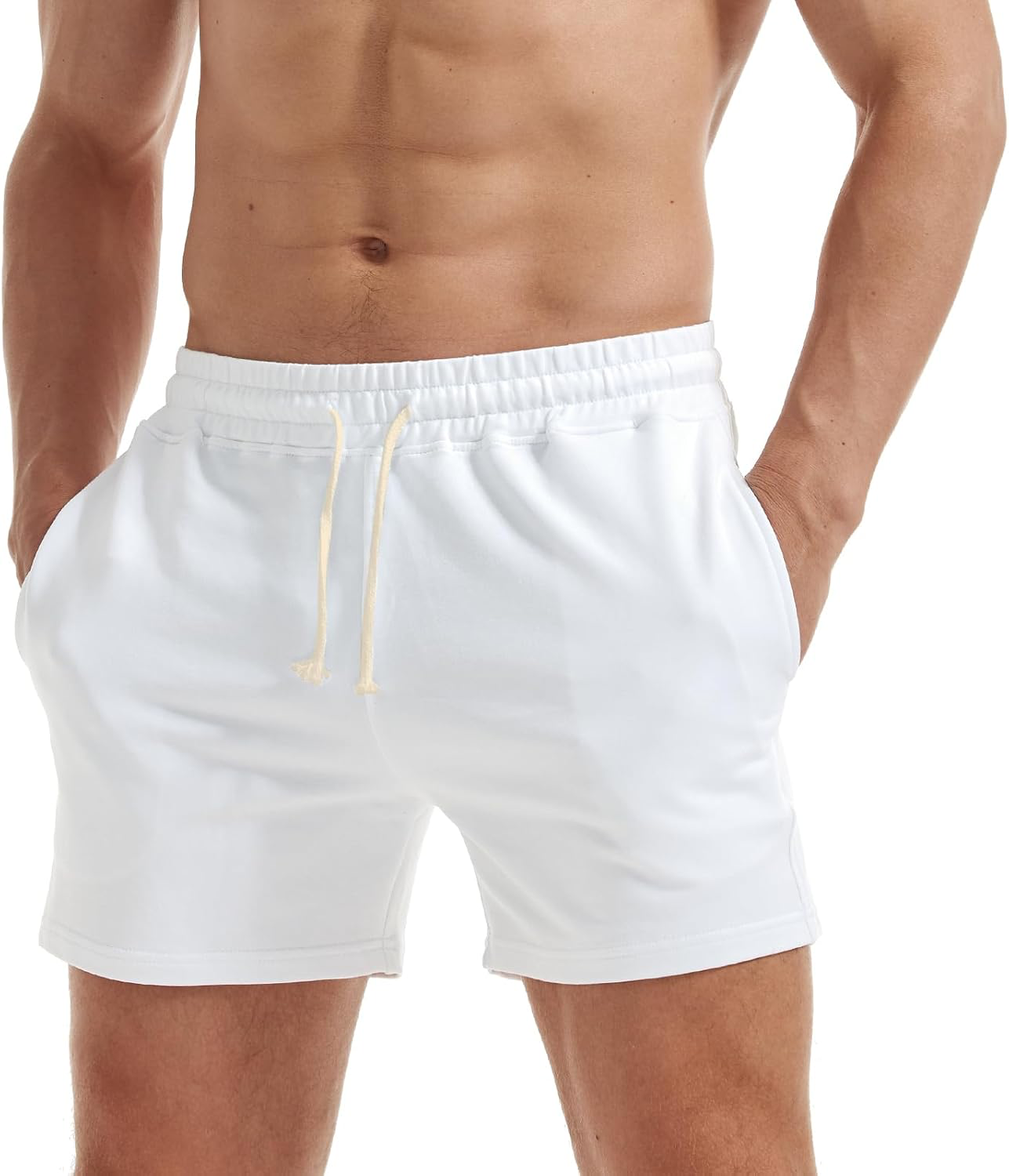 AIMPACT Mens Workout Sweat Shorts