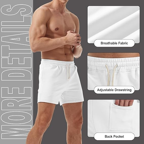 AIMPACT Mens Workout Sweat Shorts view 3