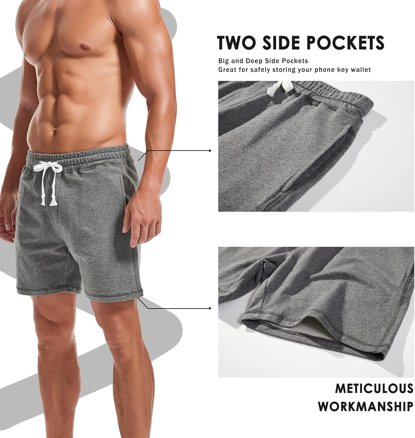 AMY COULEE Mens Athletic Shorts view 3