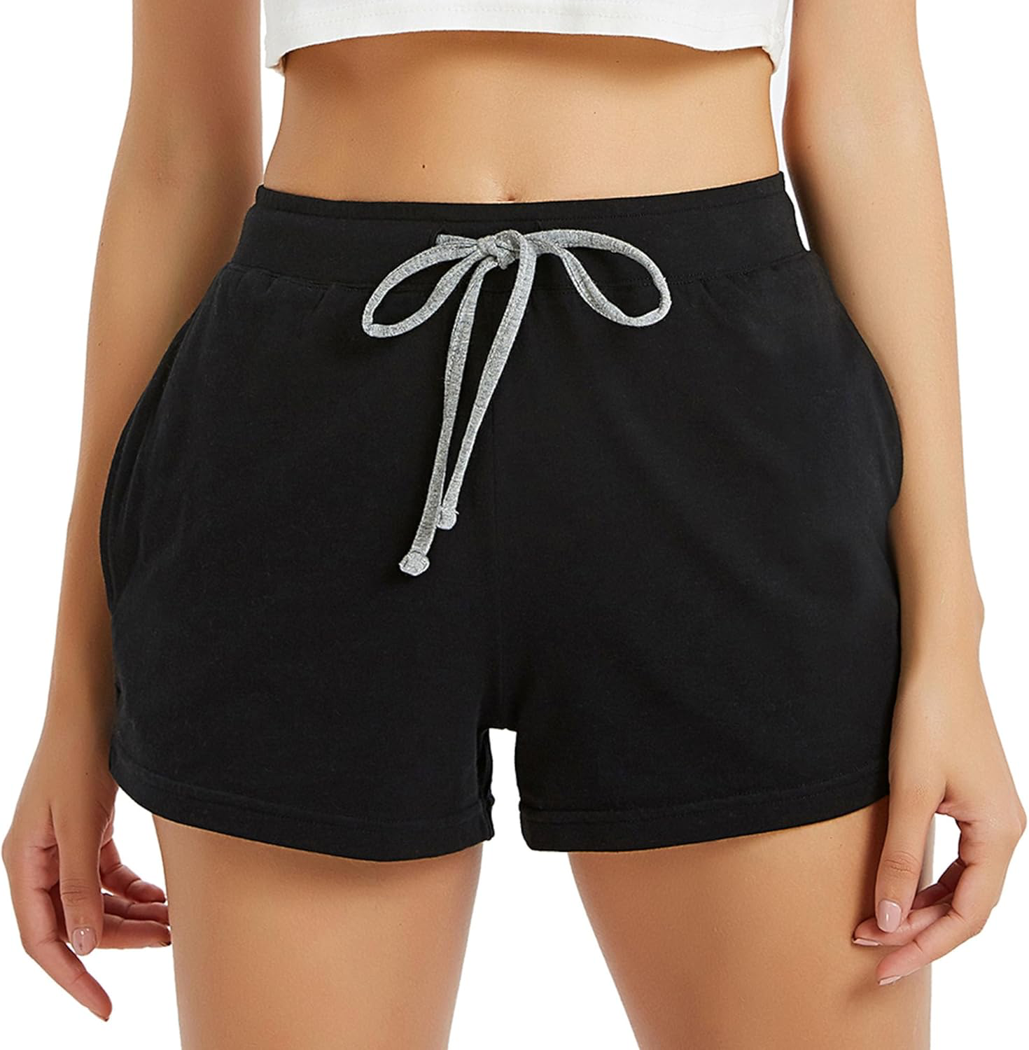 HEARTNICE Women's Cotton Pajama Shorts view 2