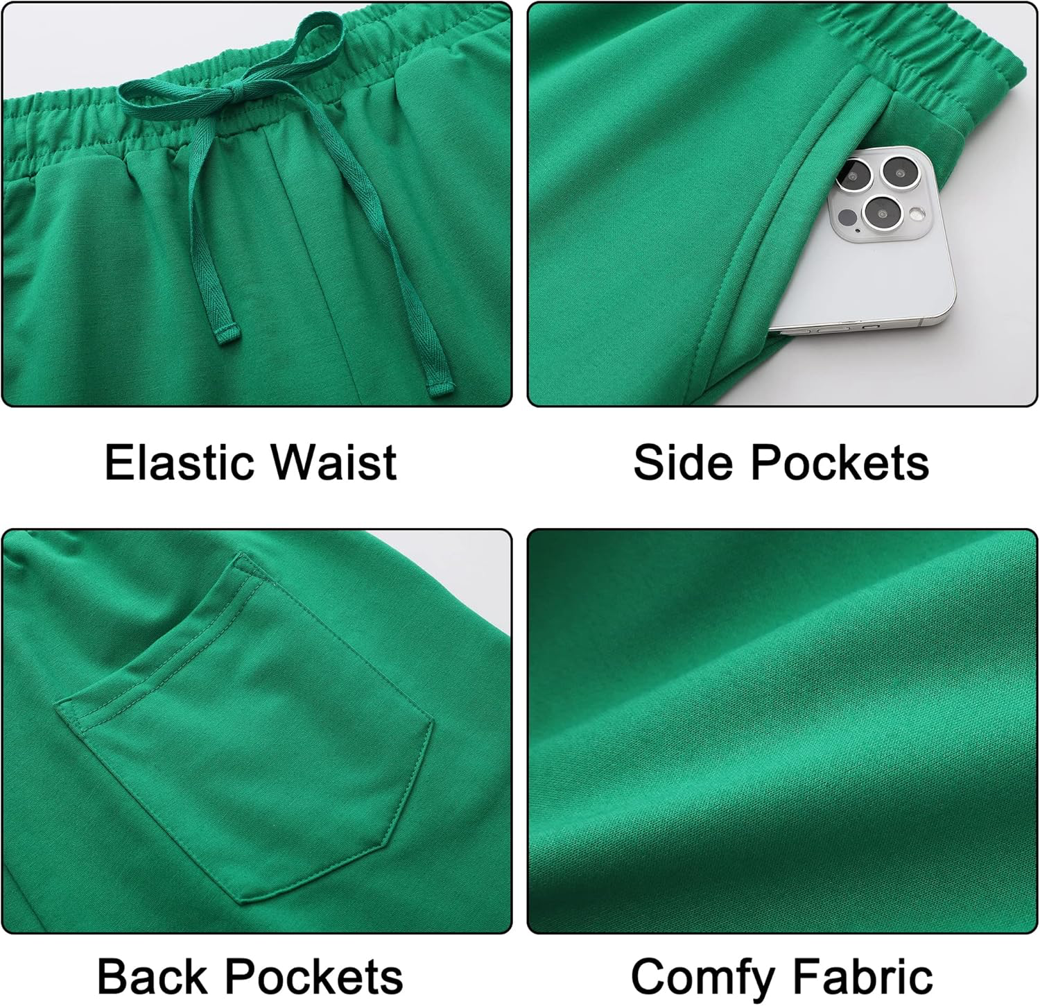 Tandisk Women's 5" Jersey Cotton Shorts view 3