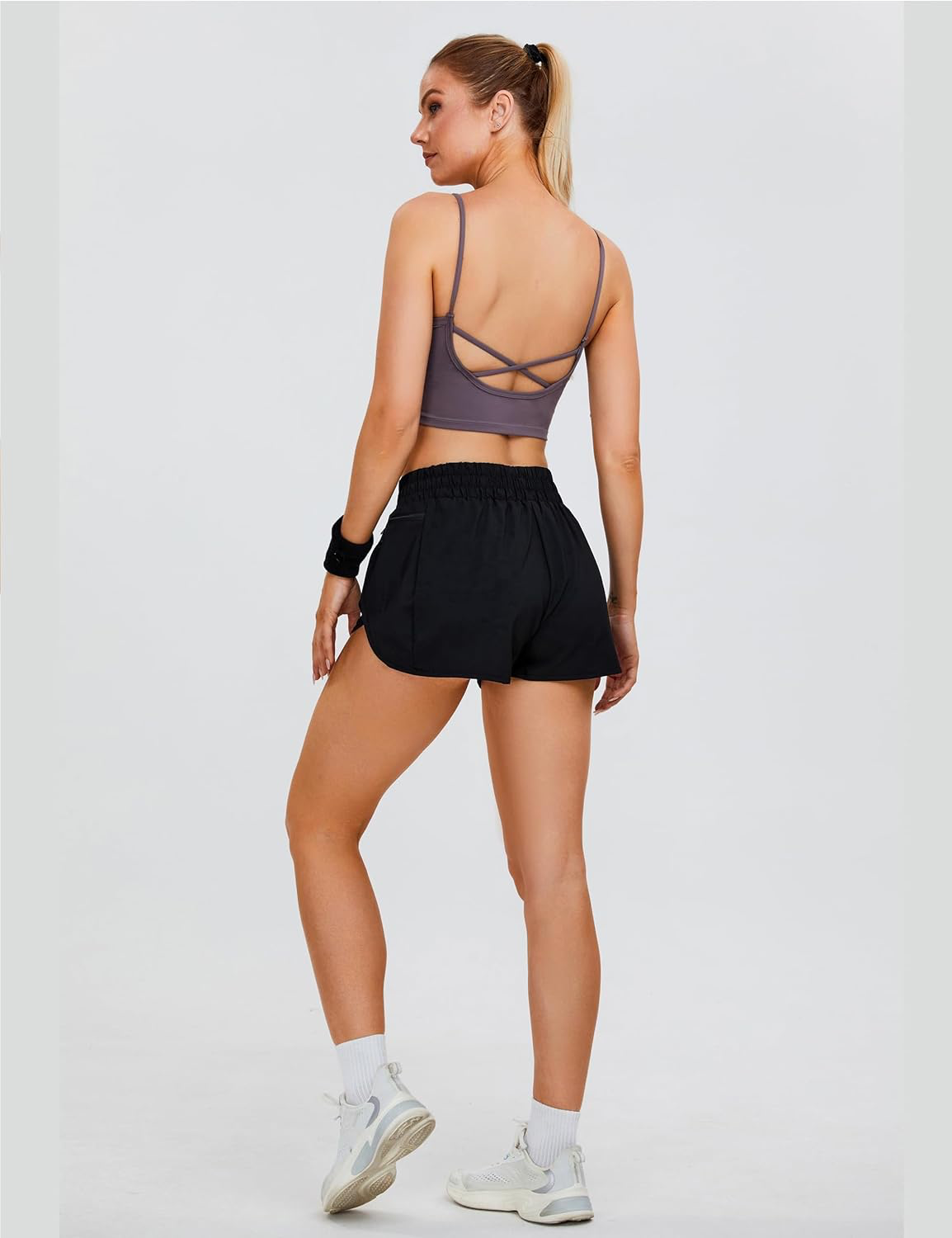 Blooming Jelly Women's Quick-Dry Running Shorts view 4