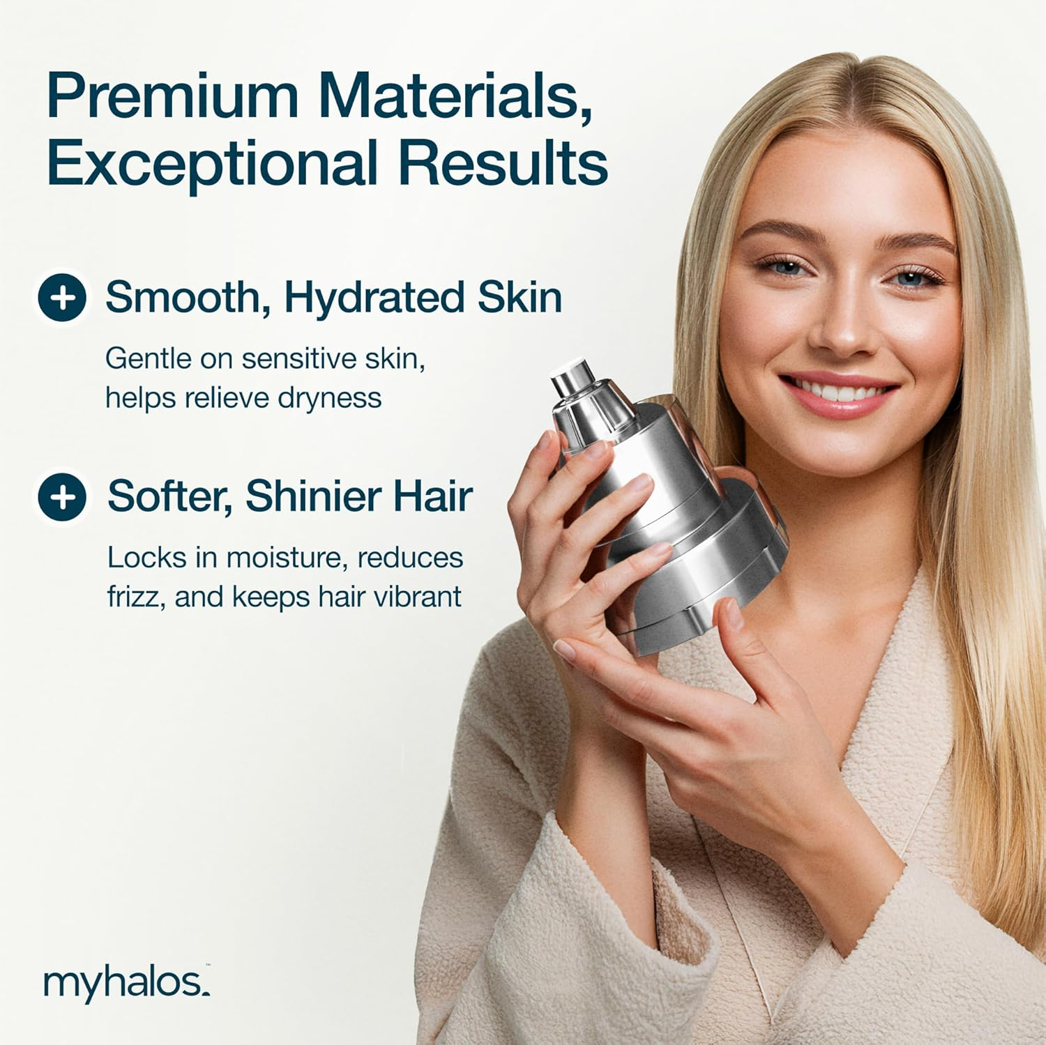 MyHalos Filtered Shower Head view 4