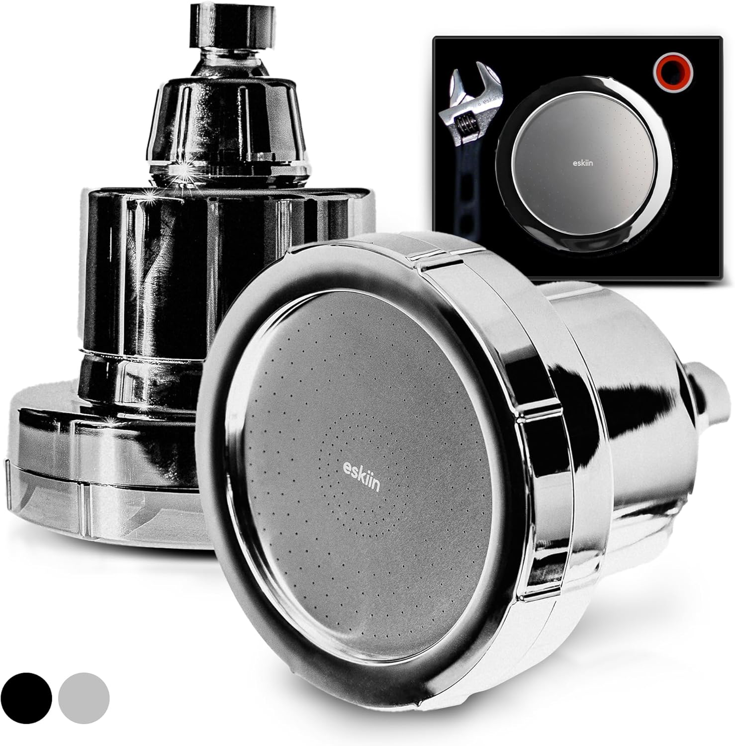 Eskiin Filtered Showerhead - Chrome