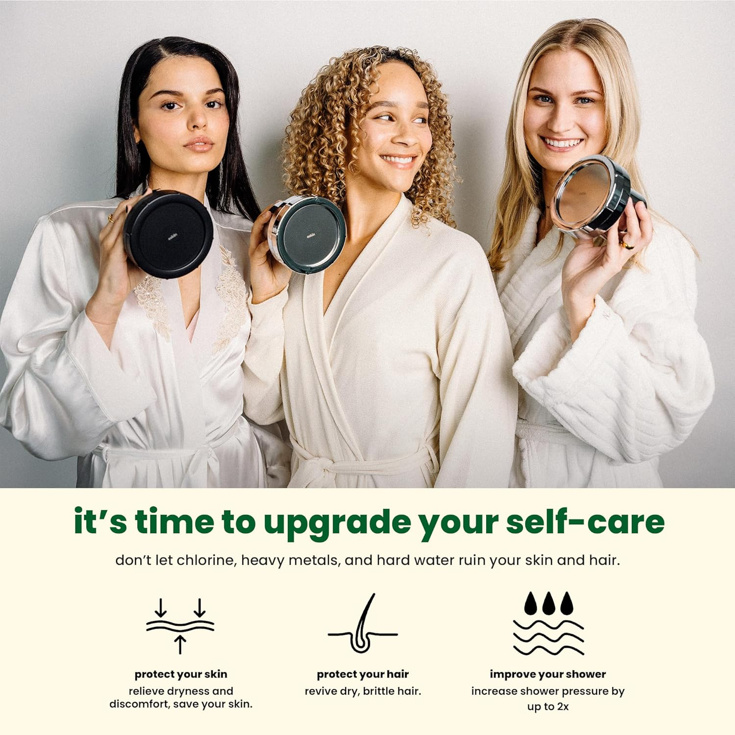 Eskiin Filtered Showerhead - Chrome view 4