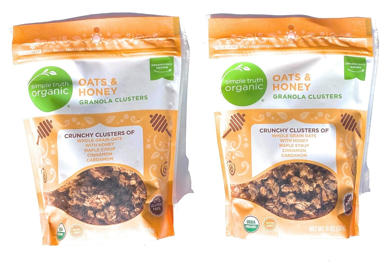 Simple Truth Organic Oats & Honey Granola Clusters