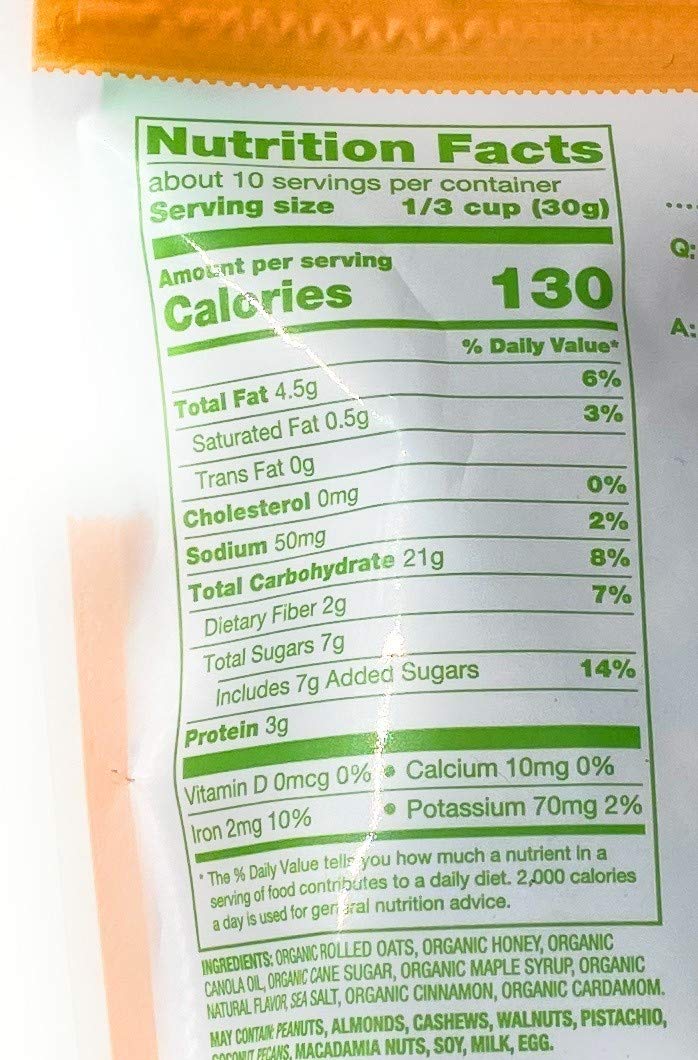 Simple Truth Organic Oats & Honey Granola Clusters view 2