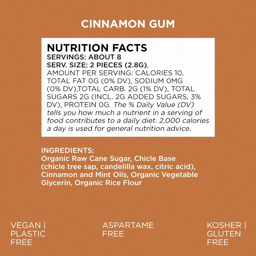 Simply Gum Natural Cinnamon view 3