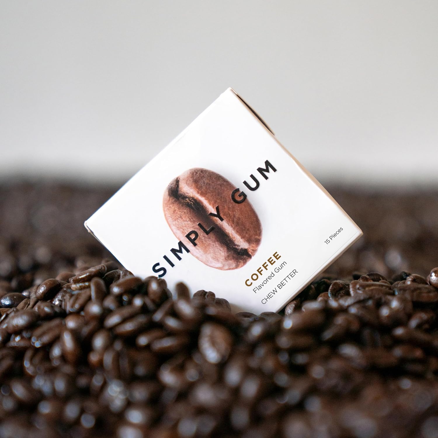 Simply Gum Natural Coffee view 4