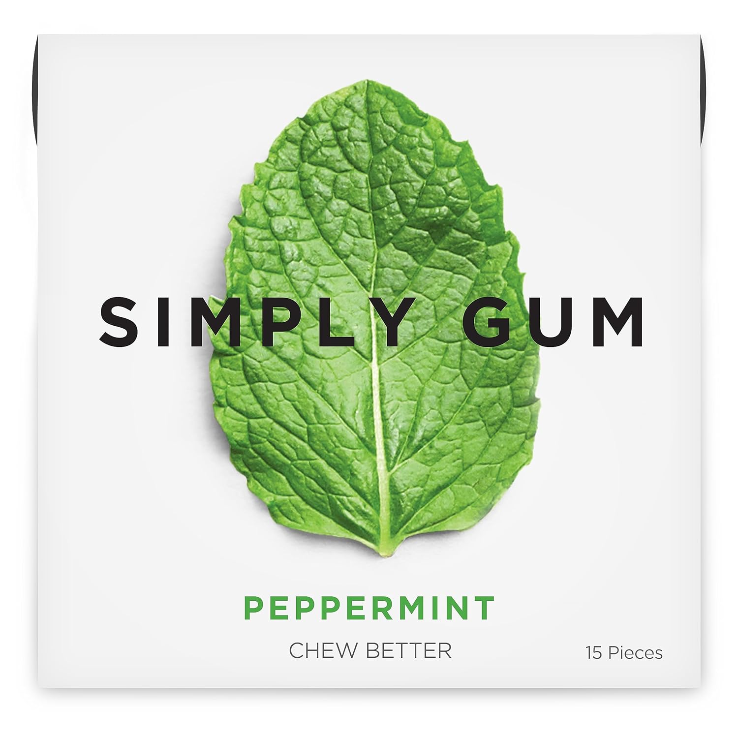 Simply Gum Peppermint - 6 Pack
