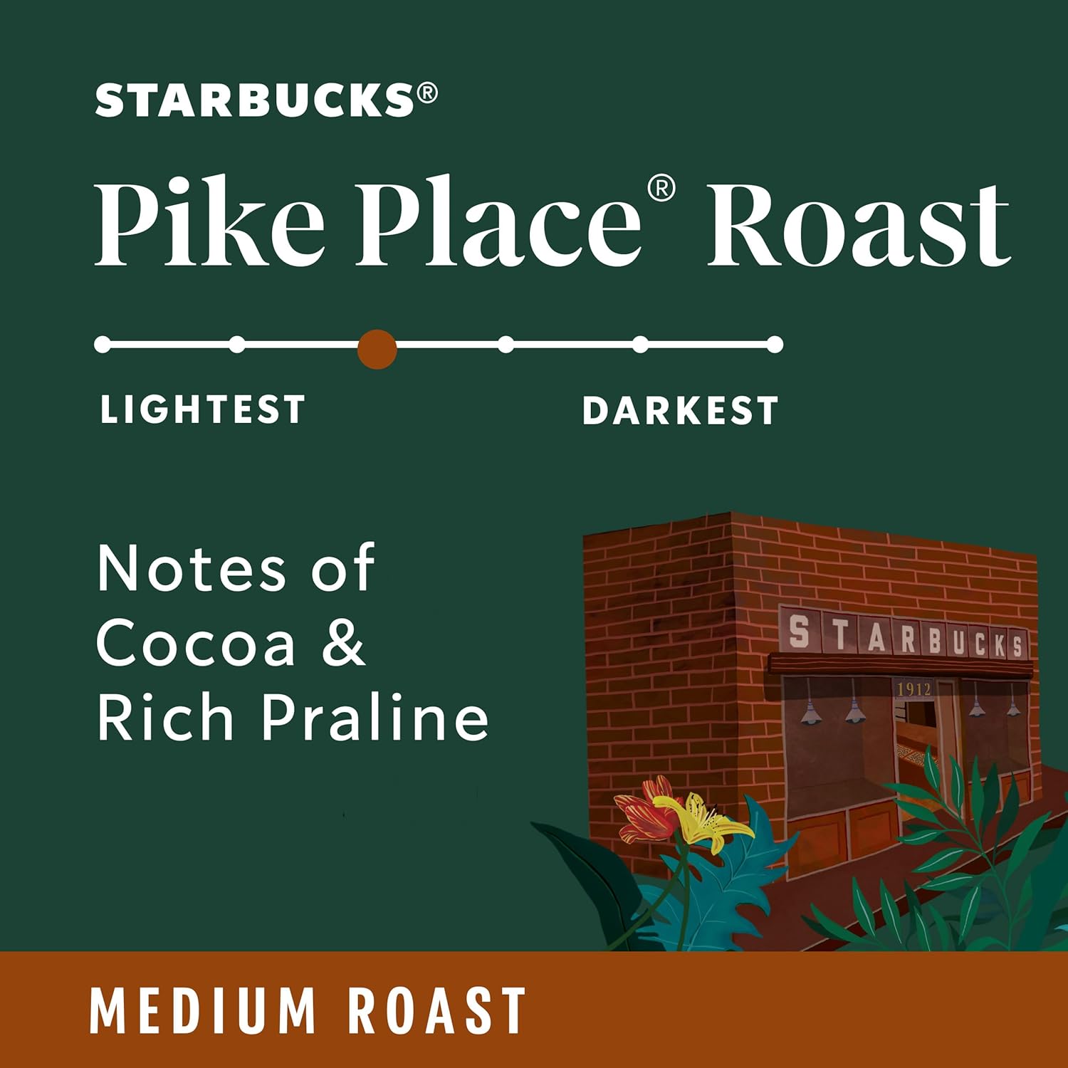 Starbucks Pike Place Roast Whole Bean view 4