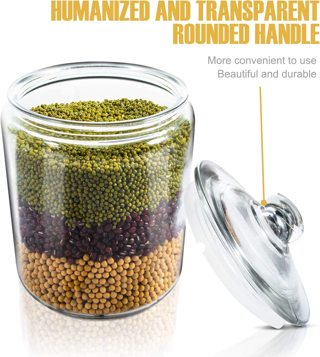 Masthome Glass Storage Jar view 4