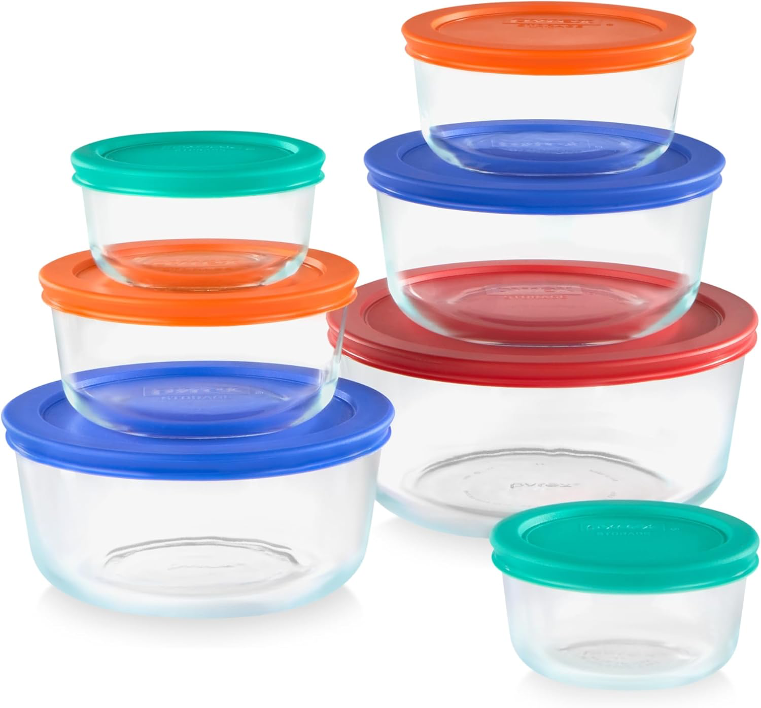 Pyrex Simply Store Glass Containers - 7 Pack