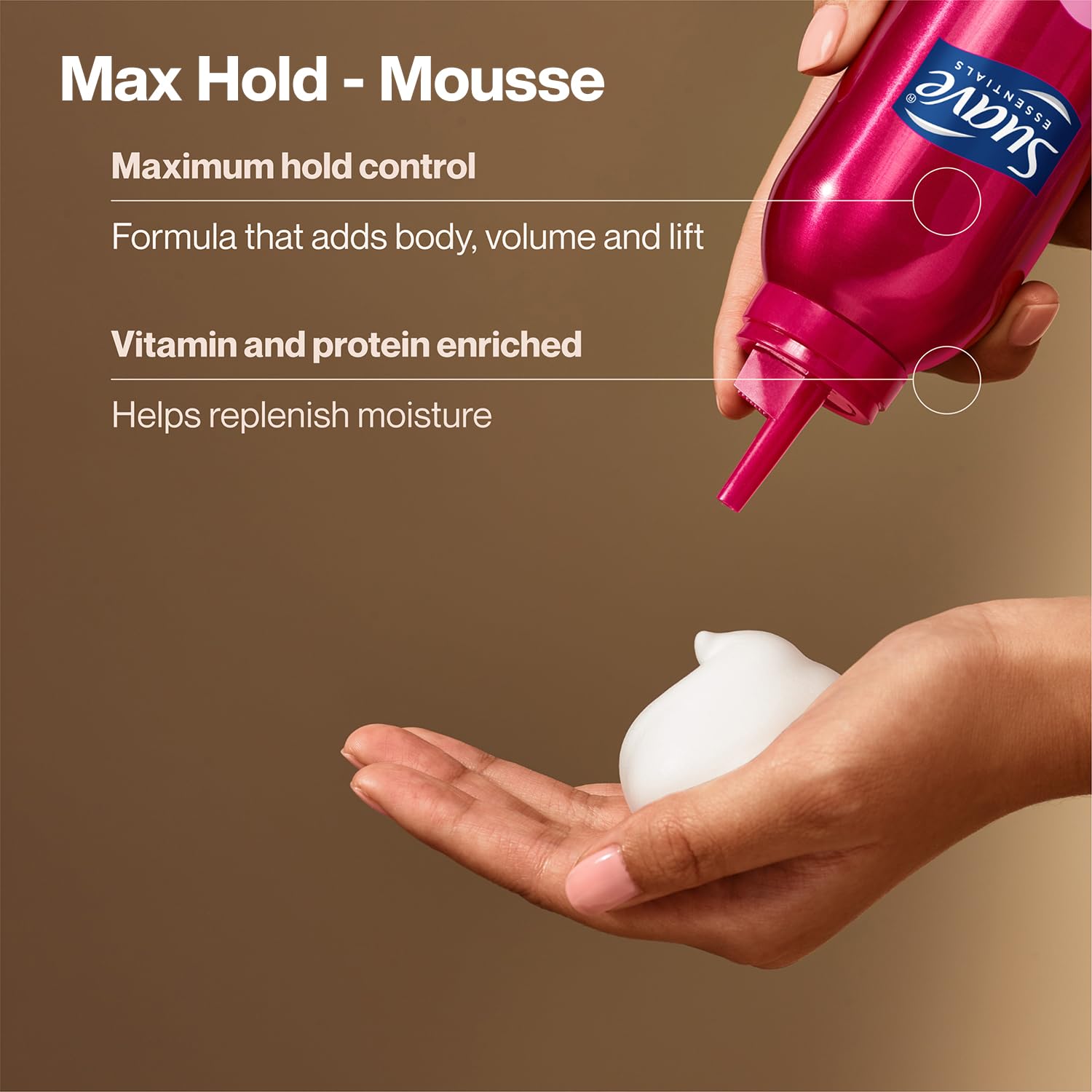 Suave Hair Styling Bundle - Hairspray + Mousse view 4