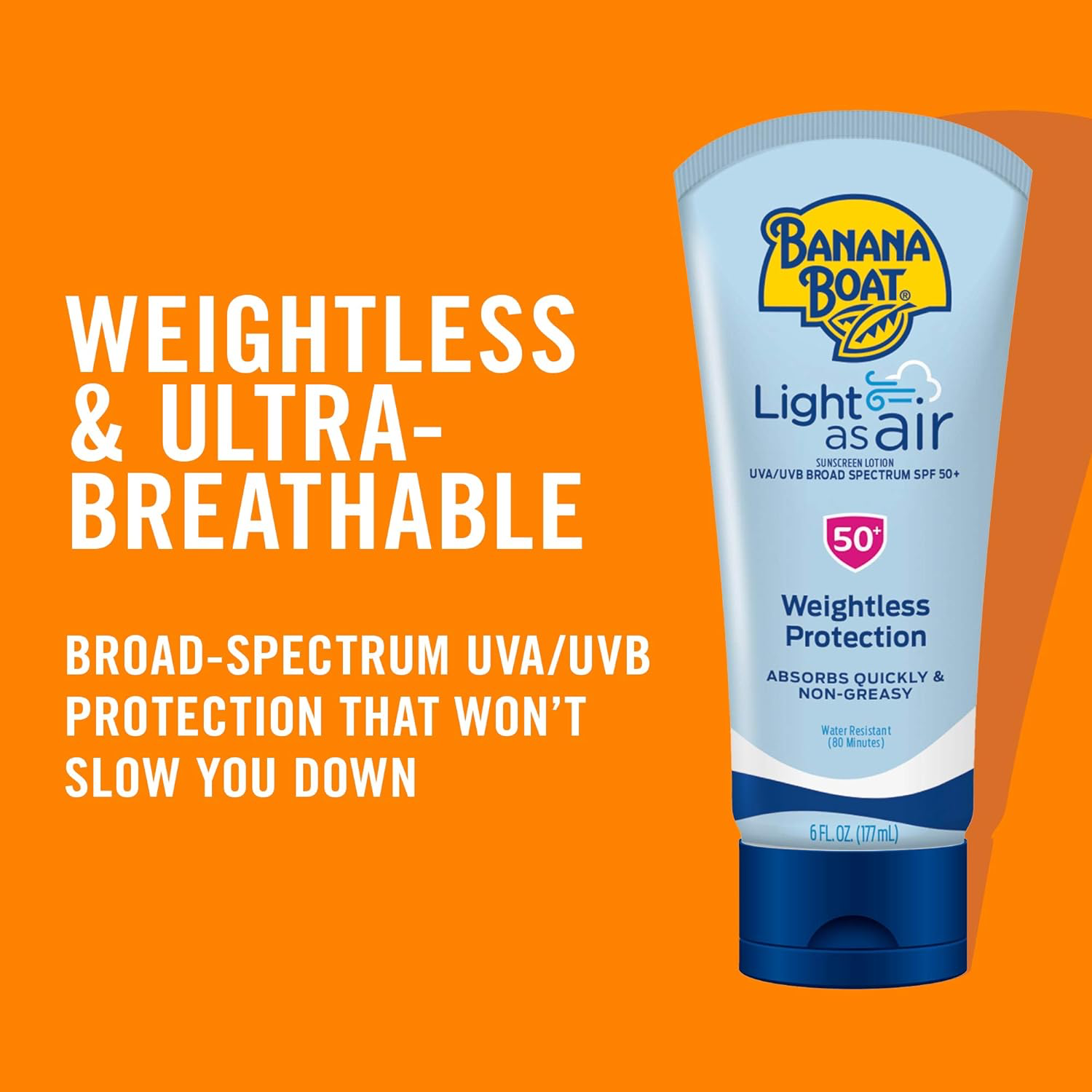 Banana Boat Light As Air Sunscreen Lotion - SPF 50 view 3