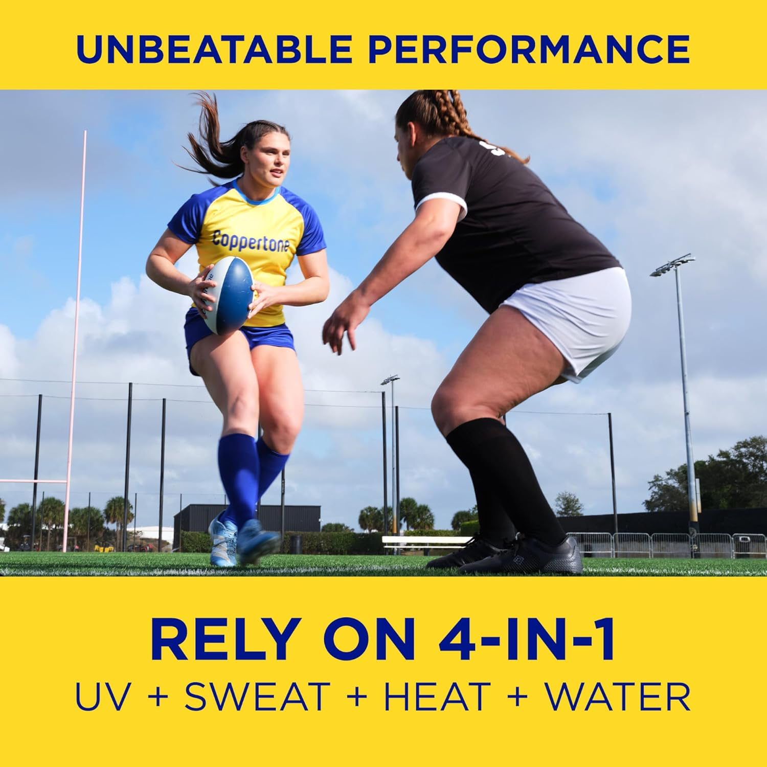 Coppertone SPORT Sunscreen Lotion Broad Spectrum SPF 50 (3 Fluid Ounce) (Packaging may vary) view 4