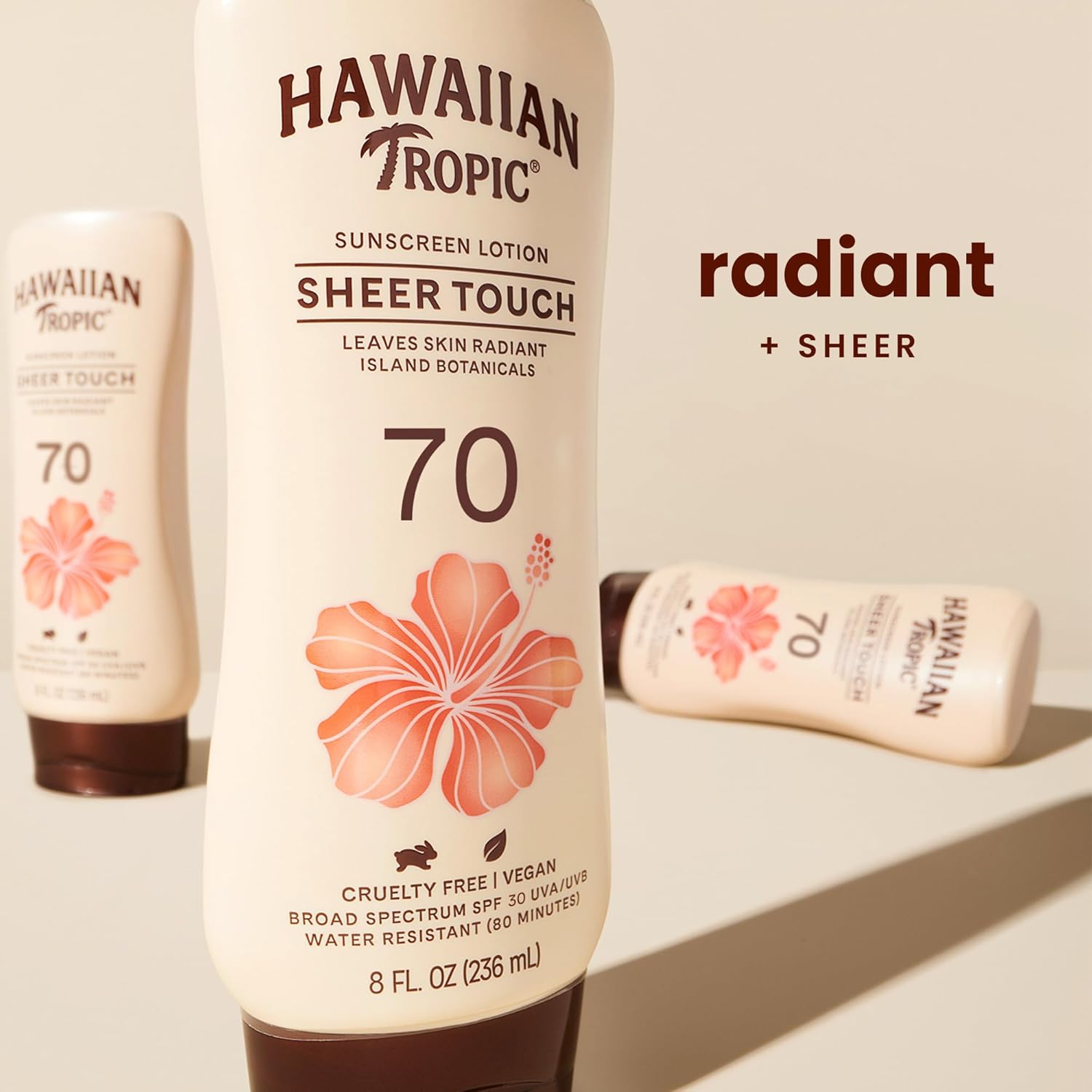 Hawaiian Tropic Sheer Touch SPF 70 view 2