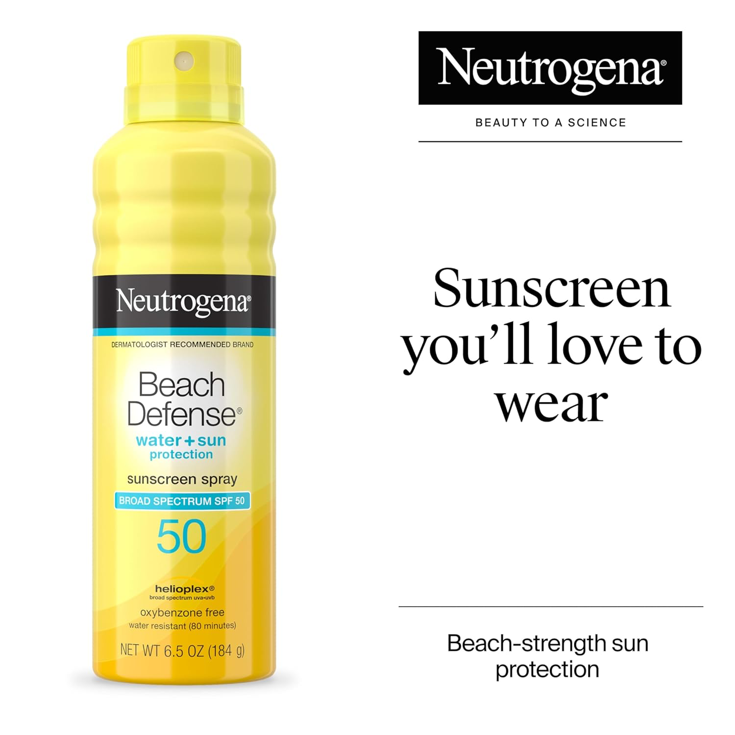 Neutrogena Beach Defense Sunscreen Spray SPF 50 view 2