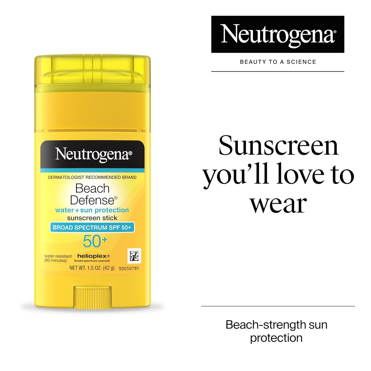 Neutrogena Beach Defense Sunscreen Stick SPF 50 view 2