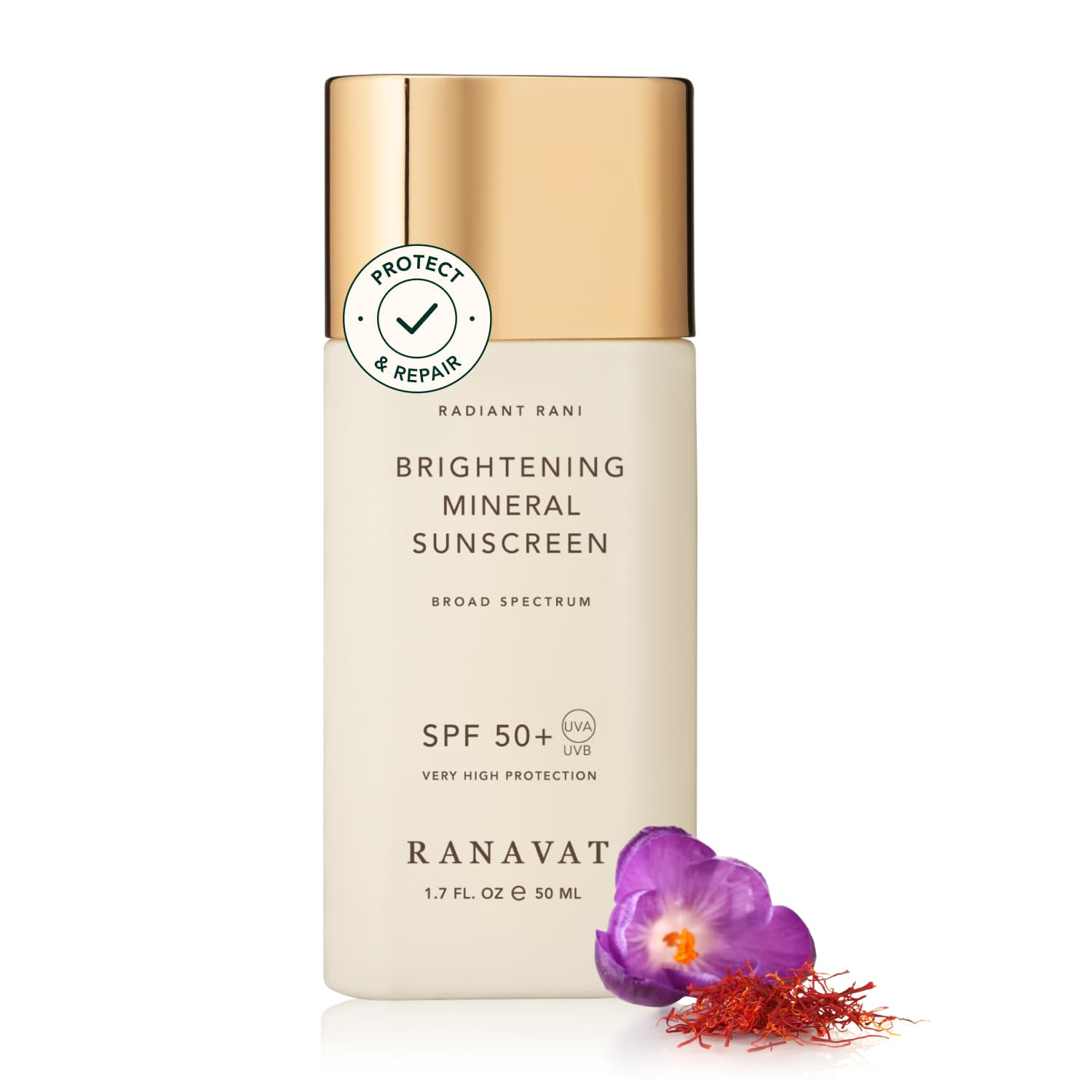 RANAVAT Brightening Mineral Face Sunscreen SPF 50+
