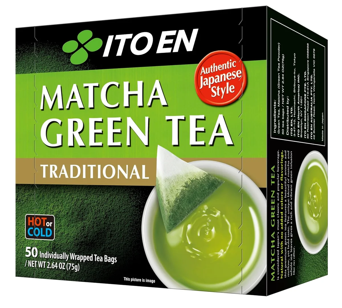 Ito En Traditional Matcha Green Tea view 2