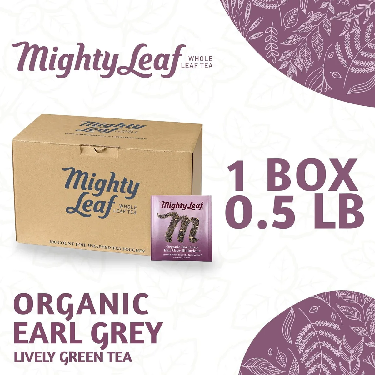 Mighty Leaf Organic Earl Grey view 3