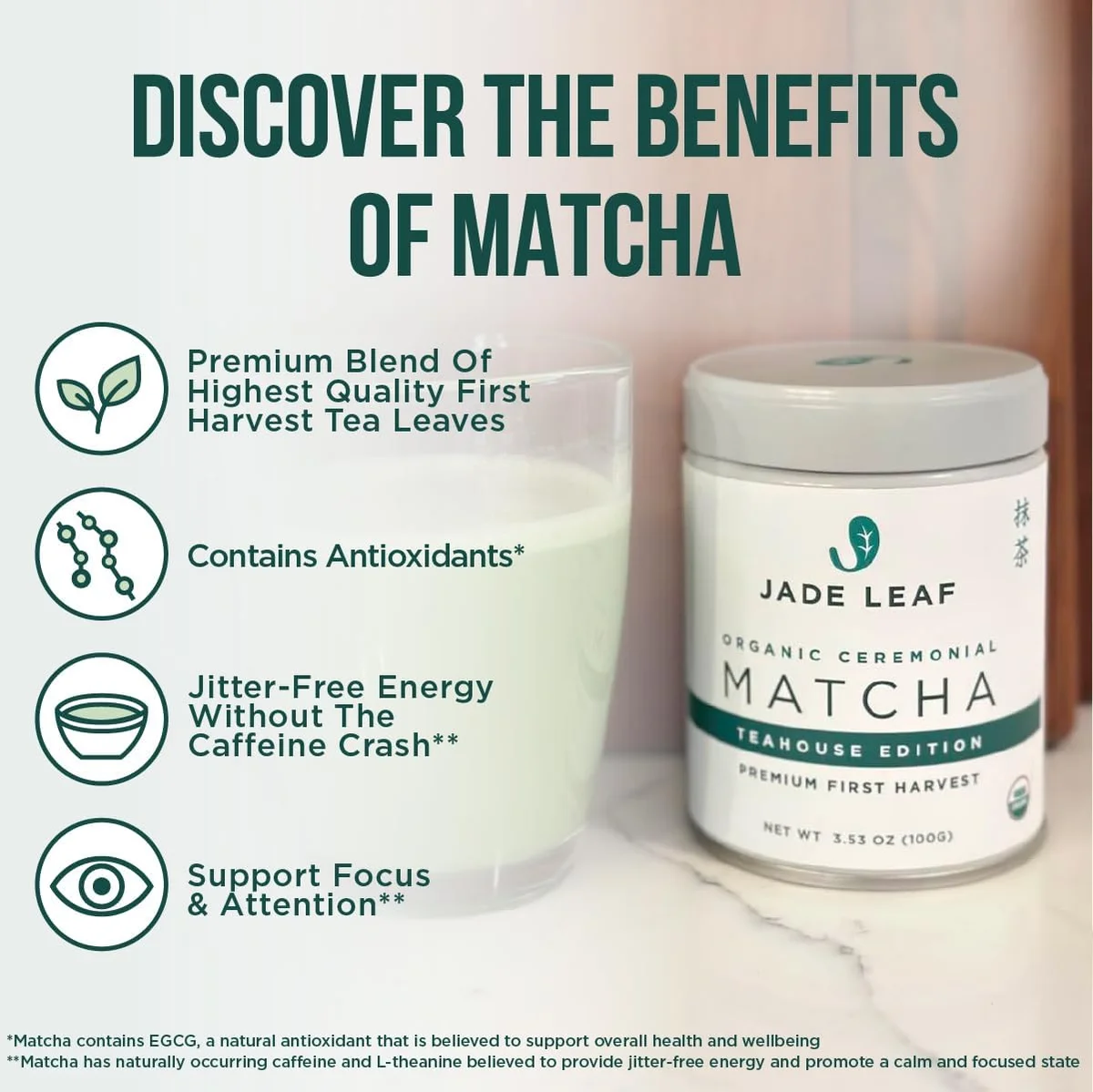 DO Matcha Organic Ceremonial Grade view 3