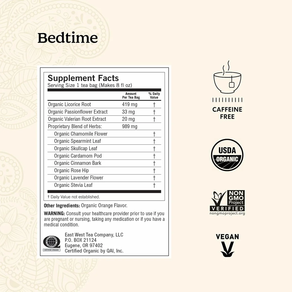 Yogi Bedtime Tea view 2