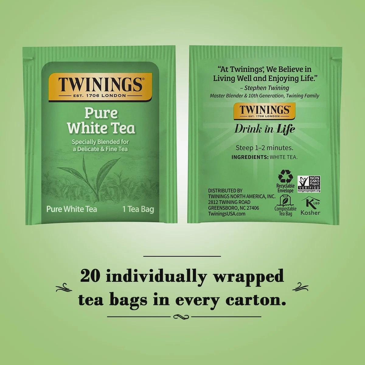 Twinings Pure White Tea view 2