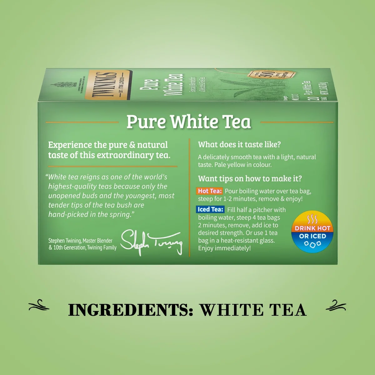 Twinings Pure White Tea view 4