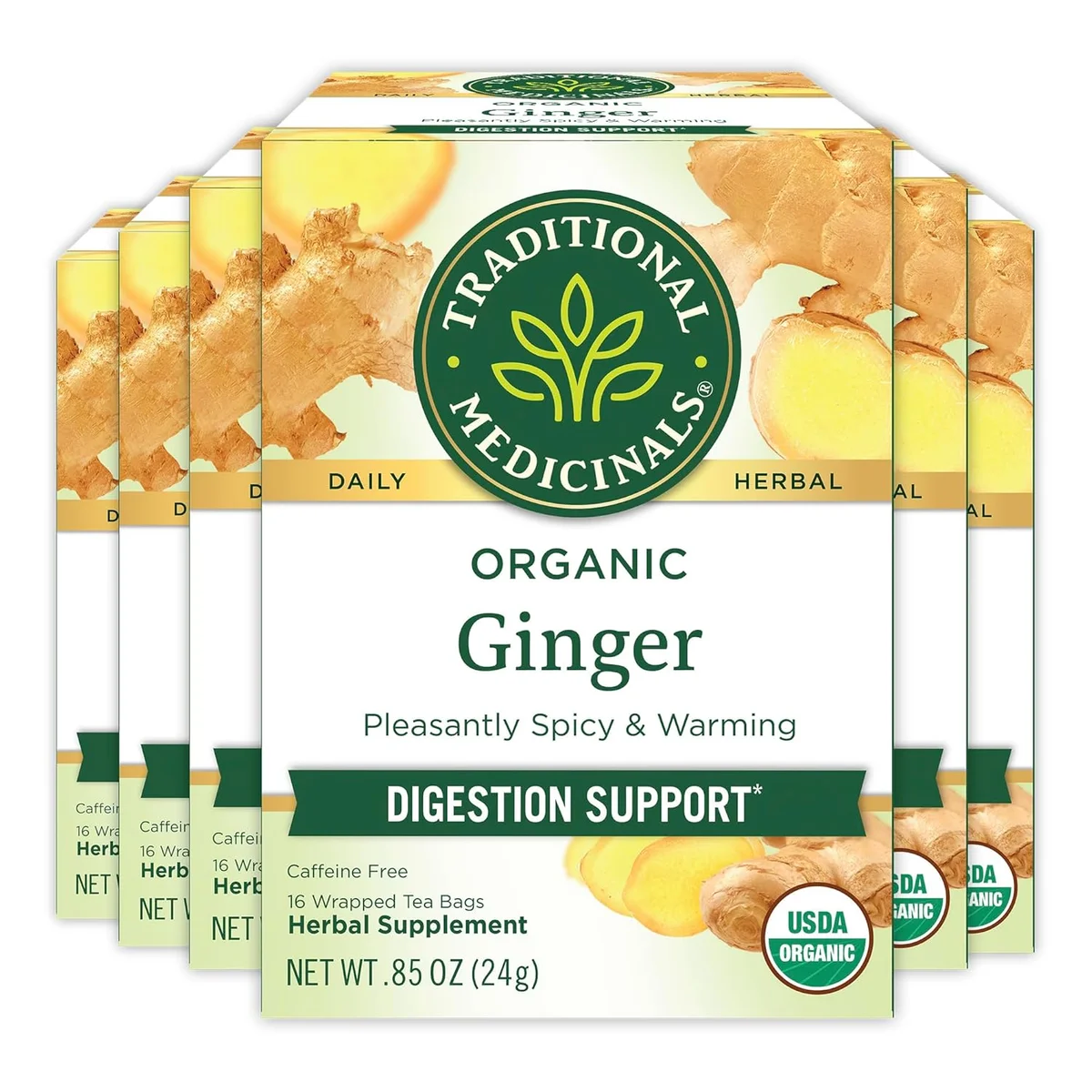 Traditional Medicinals Organic Ginger Tea