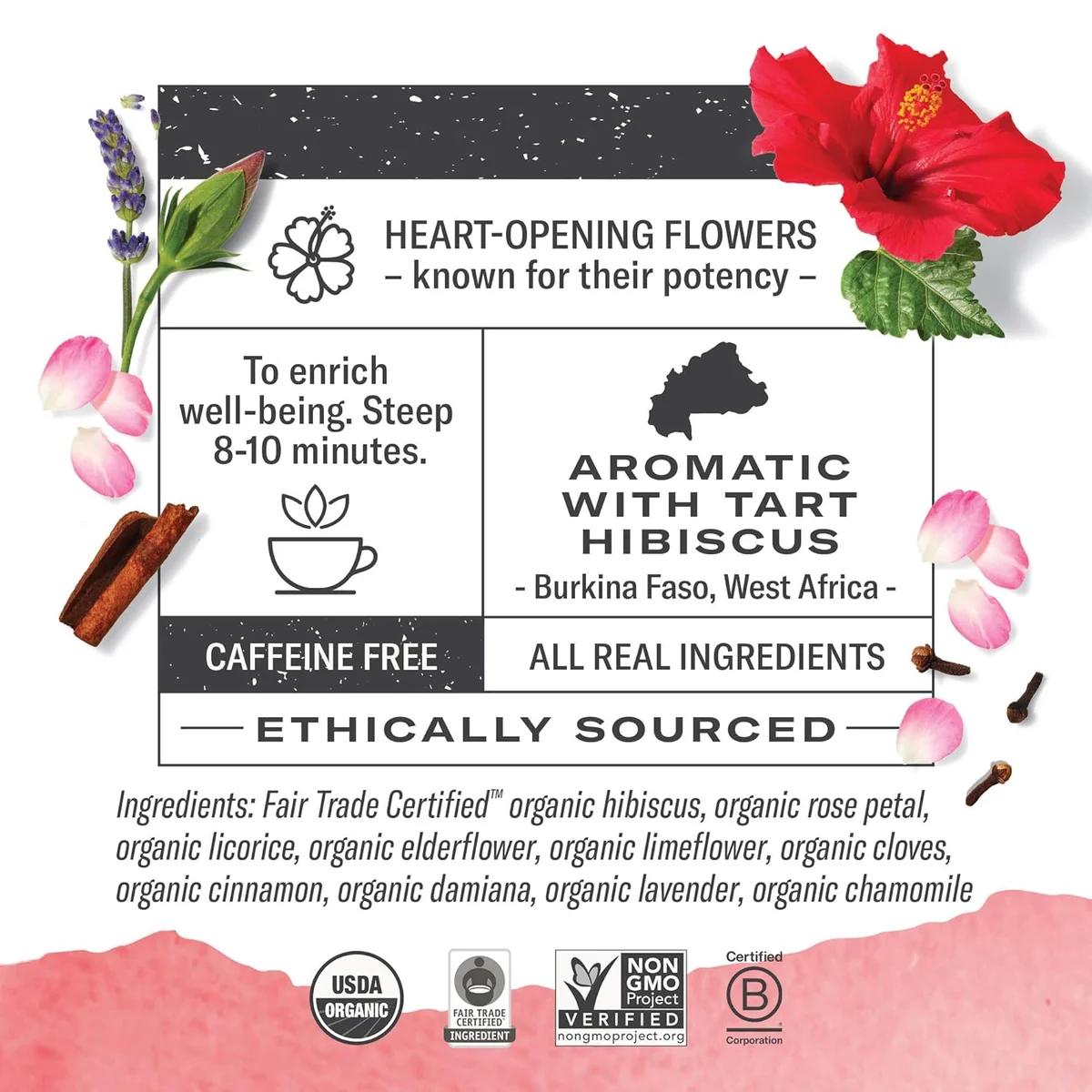 Traditional Medicinals Organic Hibiscus Tea view 3