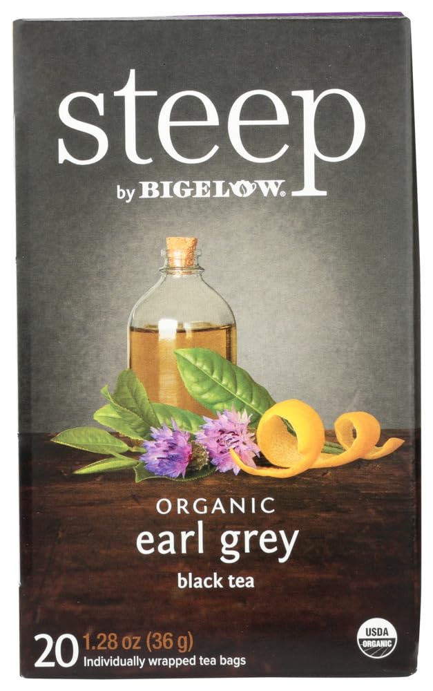 Bigelow Steep Organic Earl Grey Black Tea
