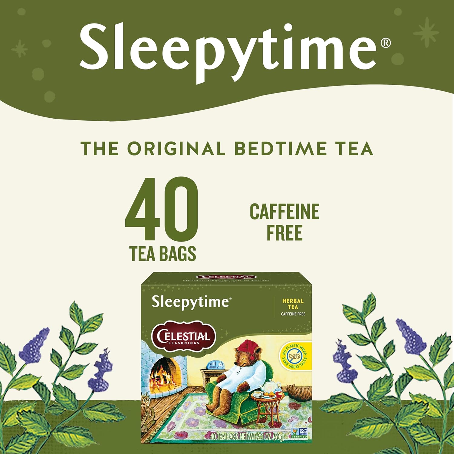Celestial Seasonings Sleepytime Herbal Tea view 2