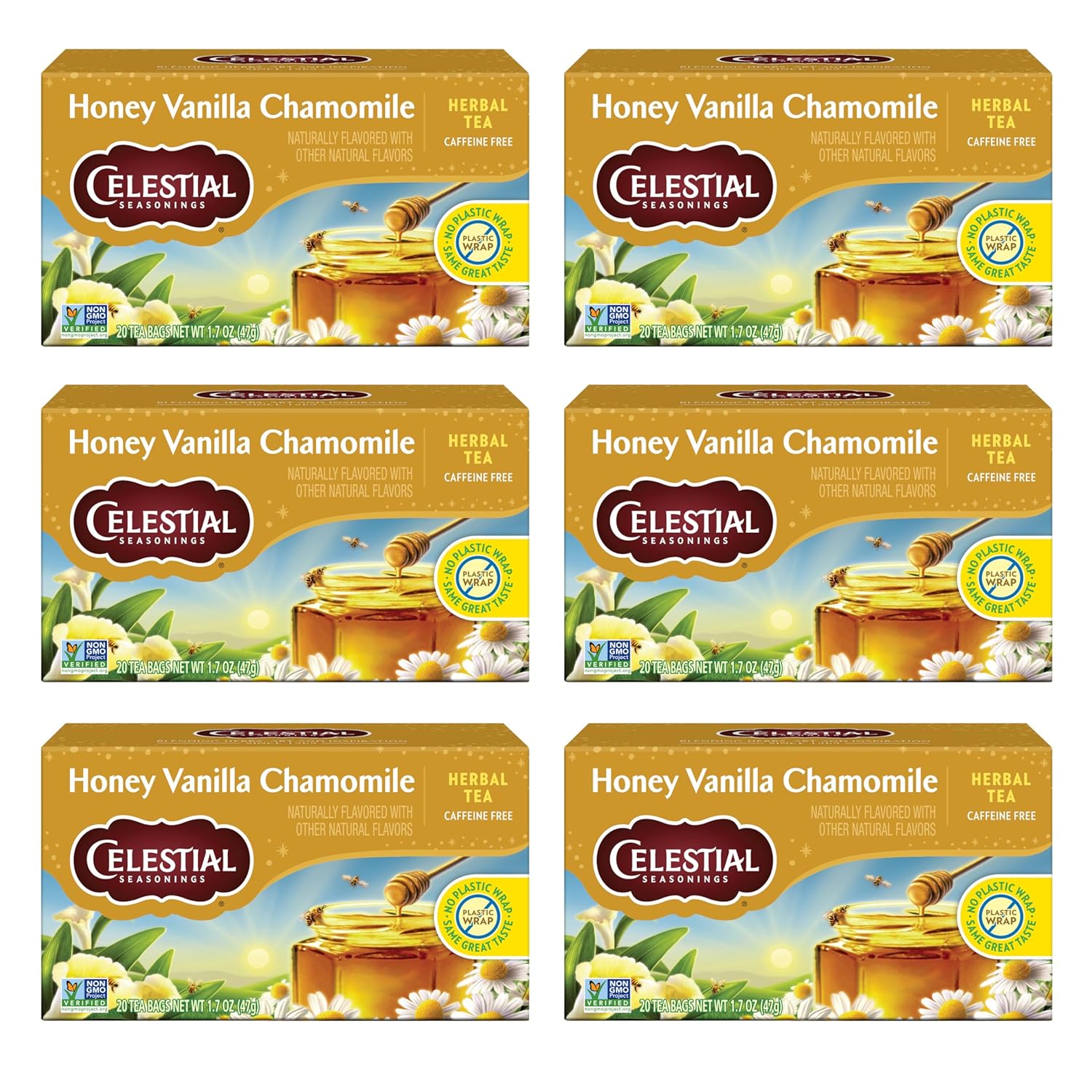 Celestial Seasonings Honey Vanilla Chamomile Tea
