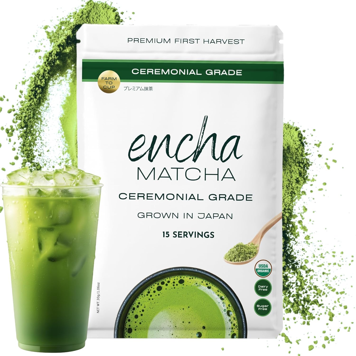 Encha Organic Ceremonial Grade Matcha