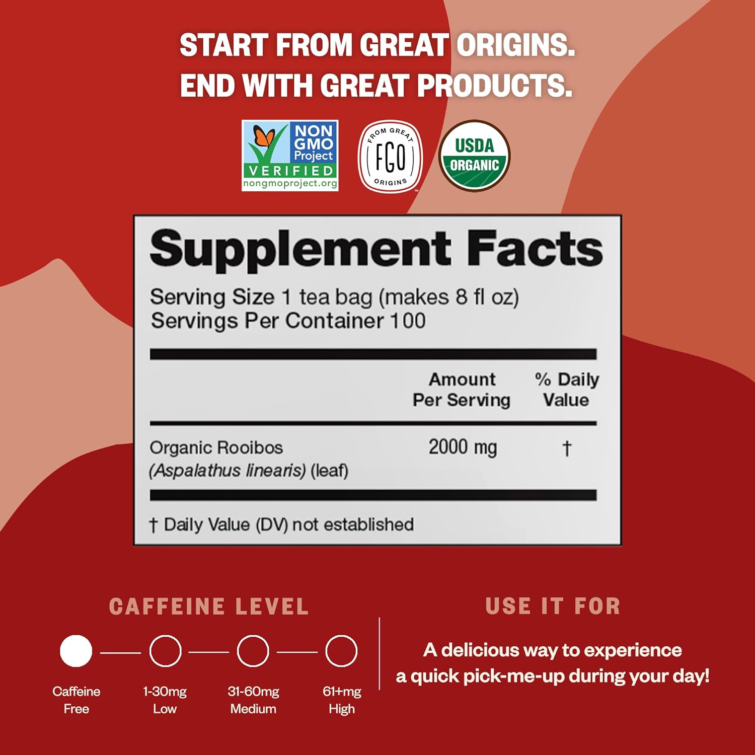 From Great Origins Organic Rooibos Tea view 2